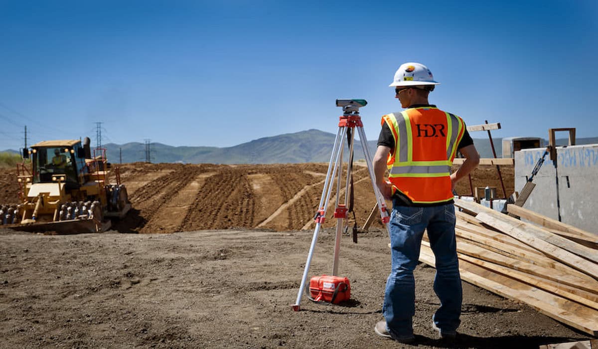 Topographic surveying, precision leveling, and heavy site earthwork